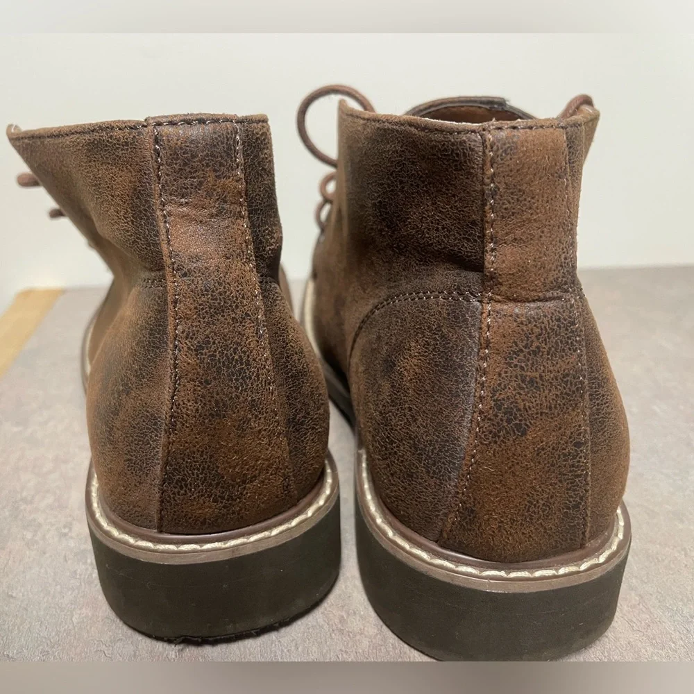 Guess Dark Brown Chukka Boots for Mens Size 8.5